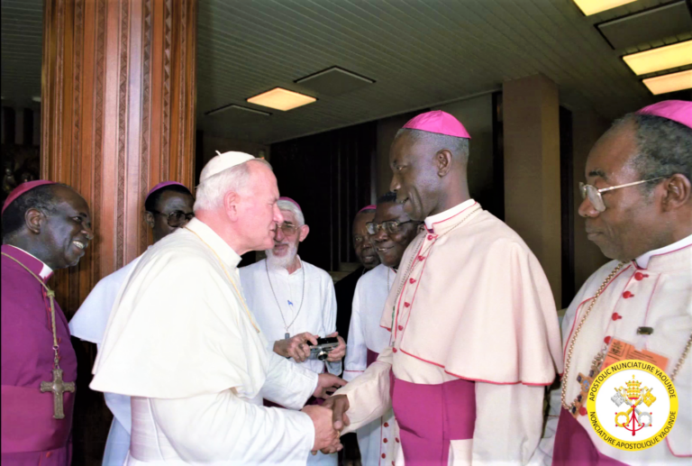 Pope John Paul II in Cameroon, 1995